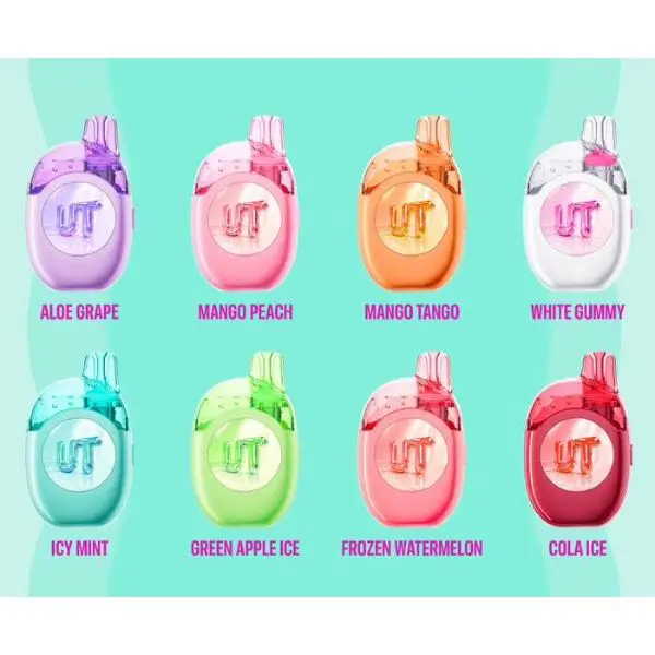 FLUM UT BAR CLEAR TANK 50,000 PUFFS DISPOSABLE - $15.99