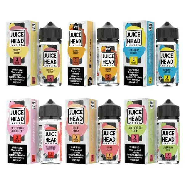 Juice Head Freeze Series 100ML - Vape Wholesale USA