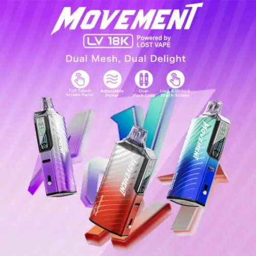 Lost Vape Movement LV 18K Disposable