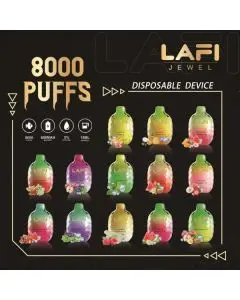 LAFI Jewel 8000 Puffs Rechargeable Vape - Vape Wholesale USA