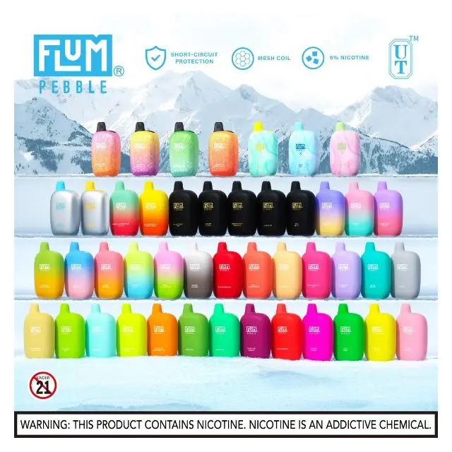Flum Pebble 6000 Puffs Rechargeable Disposable - All