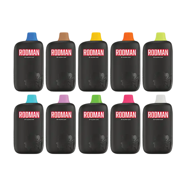 Dennis Rodman 9100 Puffs all Flavors by Aloha 9k