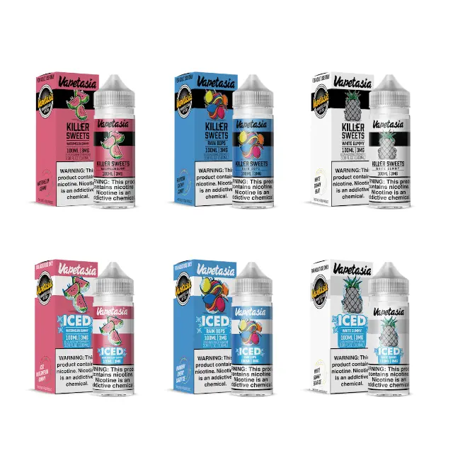 Vapetasia Killer Sweets TFN Series 100mL for wholesale and bulk pricing from Vape Wholesale USA