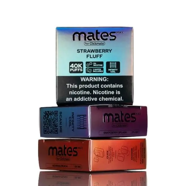 7Daze Clickmate Mates Max Recharge 5% Nic