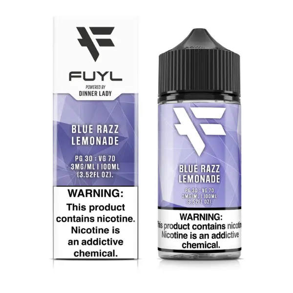 FUYL by Dinner Lady 100mL E-liquid Series - Blue Razz Lemonade