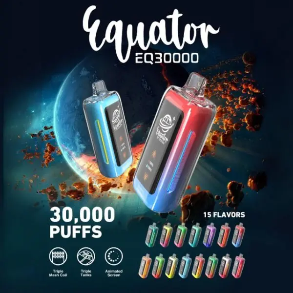 Equator EQ30000 Rechargeable Disposable