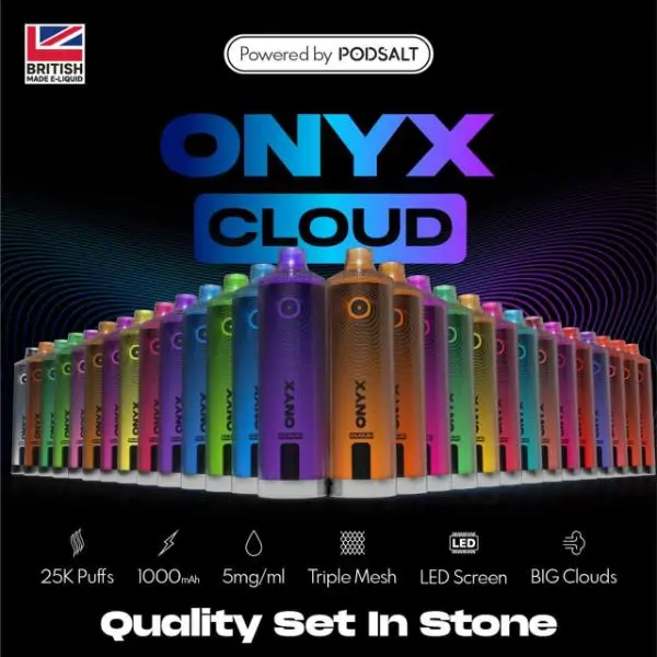 Pod Salt Onyx 25,000 Puffs Disposable