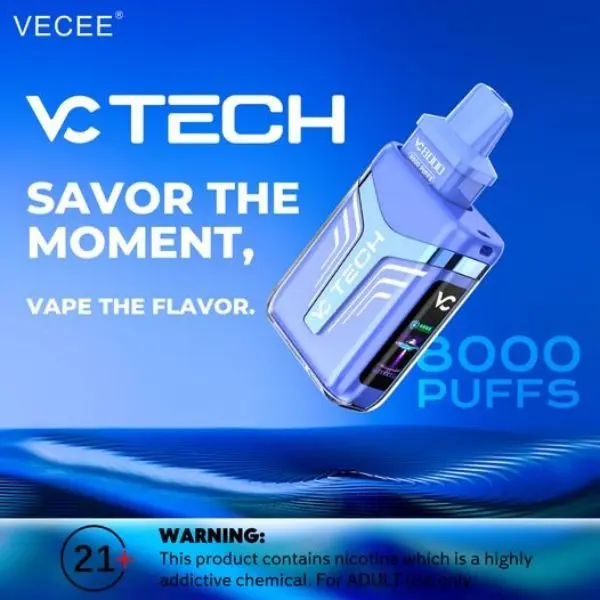 VECEE 8000 Puffs Disposable Kit