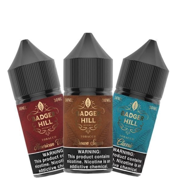 Badger Hill Reserve Salt Series 30ML - Vape Wholesale USA - $12