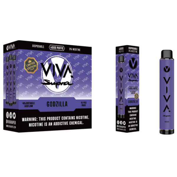 Viva Supra Disposable 10-Pack - Vape Wholesale USA - $0