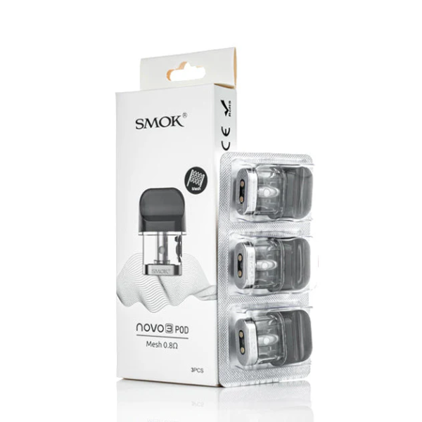 SMOK Novo 3 Replacement Pods 3-Pack - Best price! - $7.25