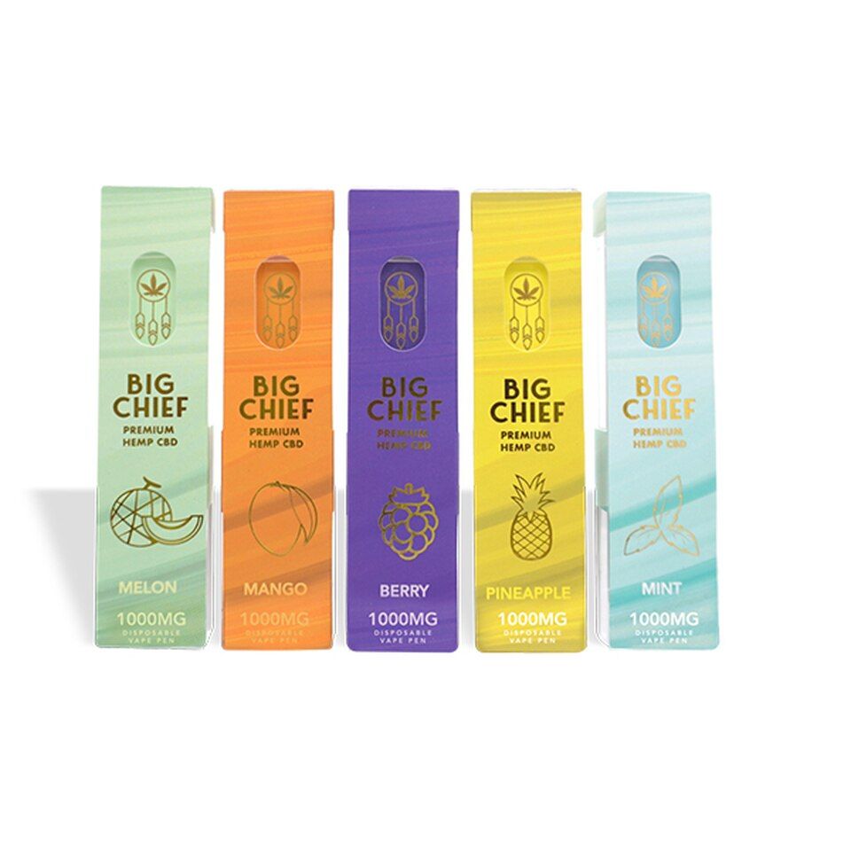 Big Chief CBD Disposable 25 Pack - Vape Wholesale USA - $177.99