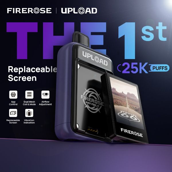 ELUX FIREROSE UPLOAD 25,000 PUFFS DISPOSABLE - Vape Wholesale USA - $13.75