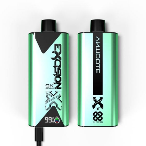 お歳暮 人気 Excision x Alt Zero X9000 Rechargeable Disposable - $9.5 インディーズ