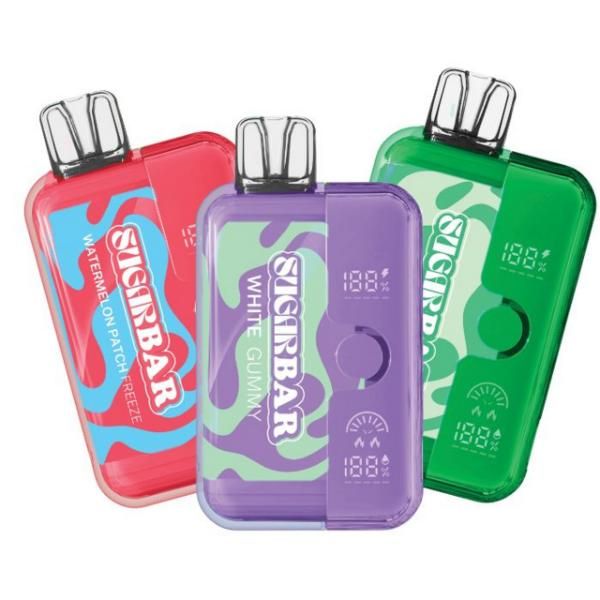 送料無料 日本 SUGARBAR DUAL TURBO DISPOSABLE 18000 PUFFS - Vape Wholesale レッグウェア