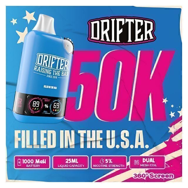 Drifter Bar 50,000 Puffs Disposable