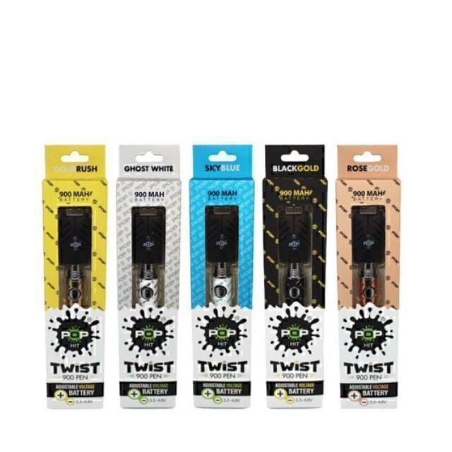 Pop Hit Twist Slim 900mAh Cartridge Pen