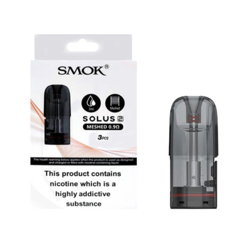 SMOK Solus 2 Replacement Pod 3-Pack - Vape Wholesale USA