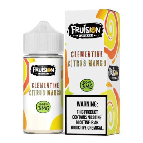 Fruision 100mL Freebase Clementine Citrus Mango
