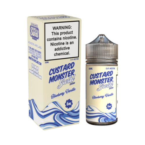 Best Deal Custard Monster Swirl Edition 100mL - Blueberry Vanilla