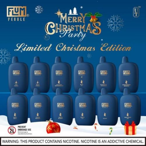 Flum Pebble 6000 Puffs Disposable Limited Christmas Edition
