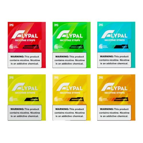 Flypal Nicotine Strips (20ct Boxes) 5pc Display - 1