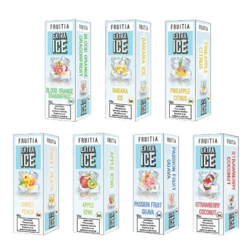Fruitia Extra Ice Series E-Liquid 100mL