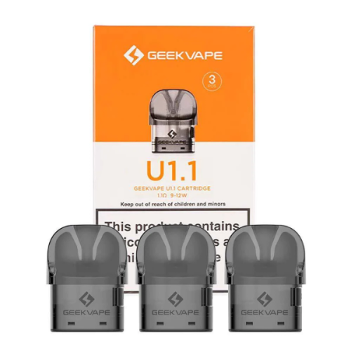 GeekVape U Series Replacement Pods 1.1ohm 2ml 3-Pack wholesale