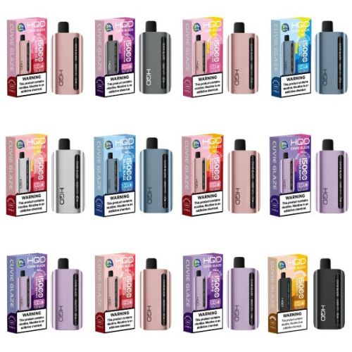 HQD Cuvie Glaze 15,000 Puffs Disposable