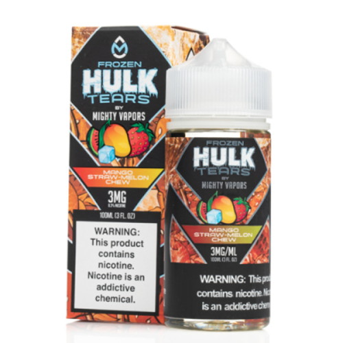 Hulk Tears E-Liquid Series 100mL - Frozen Mango Straw-Melon Chew