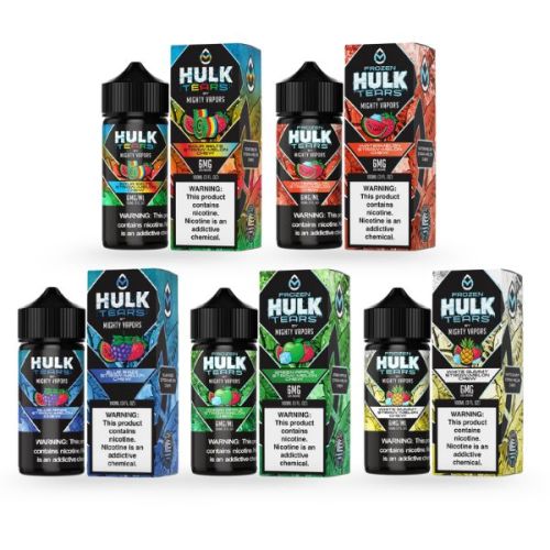 Hulk Tears E-Liquid Series 100mL - Frozen Mango Straw-Melon Chew