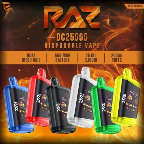 RAZ DC25000 Rechargeable Disposable