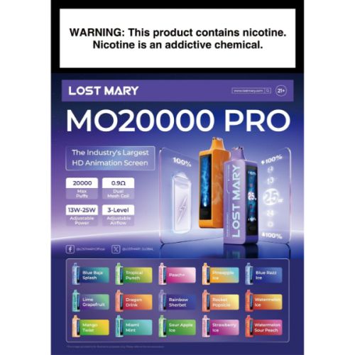 Lost Mary MO20000 Pro Rechargeable Vape