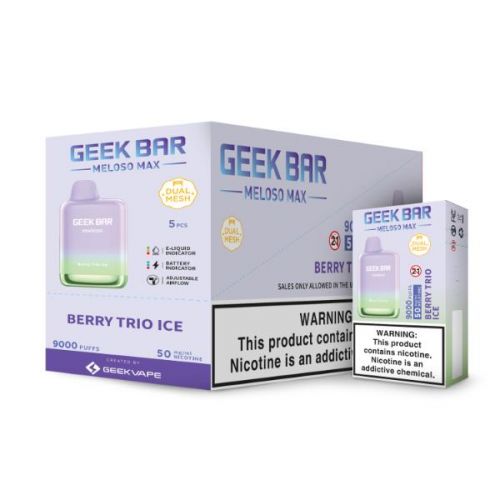 Geekvape Meloso Max 9000 Berry Trio Ice