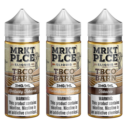 MRKT PLCE TBCO Barn Series 100mL