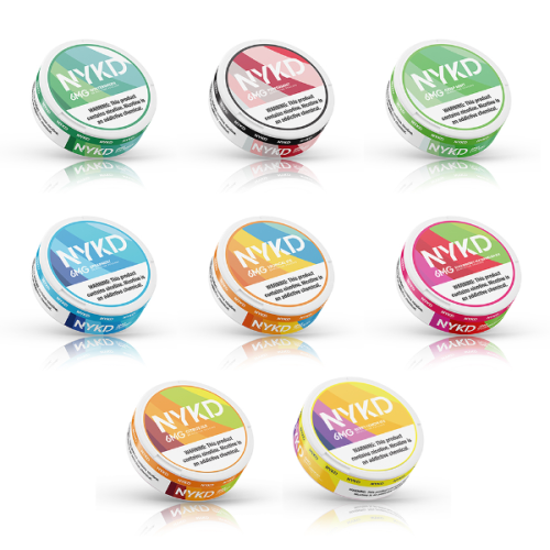 NYKD Nicotine Pouches 20ct Can 5 pack with great wholesale price