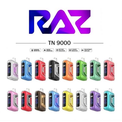RAZ TN9000 9000 Puffs Disposable wholesale flavors
