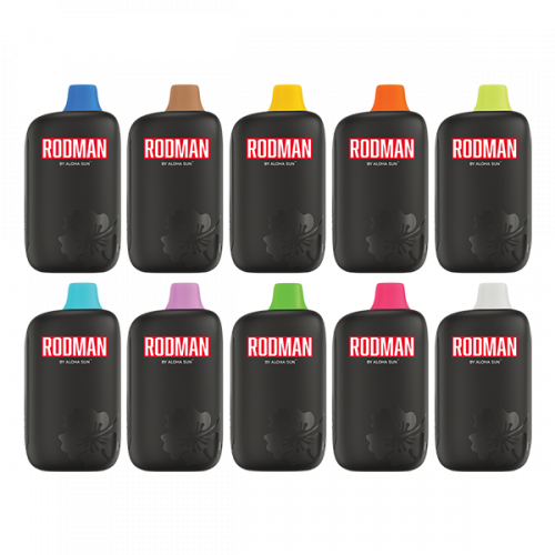 Dennis Rodman 9100 Puffs all Flavors by Aloha 9k