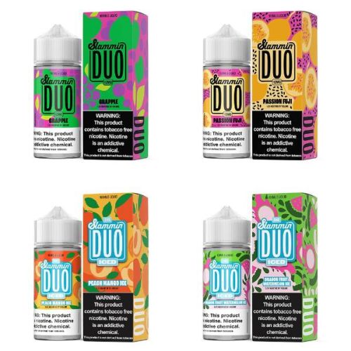 Slammin Duo Series E-Liquid 100mL (Freebase)