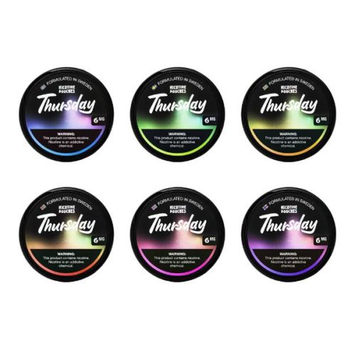 Thursday Nicotine Pouches (20ct Can)(5-Can Pack)