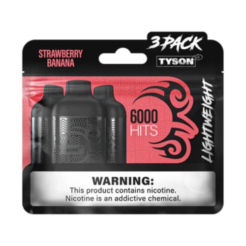 Tyson 2.0 Lightweight Disposable Vape Strawberry Banana