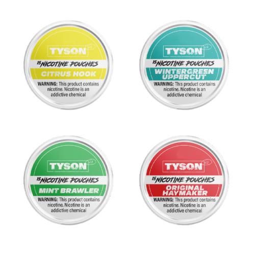 Best Deal Tyson 2.0 Nicotine Pouches-5-Pack 