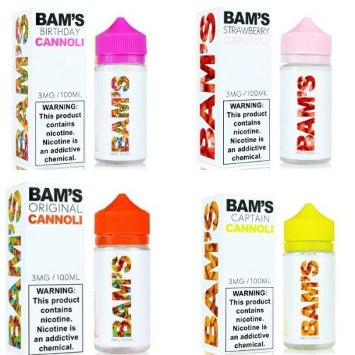 Bam Bam's Cannoli 100ML Wholesale