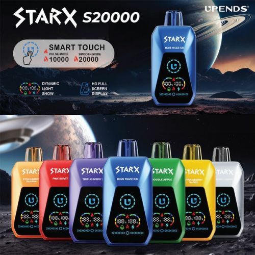 UPENDS STARX S20000 Rechargeable Disposable
