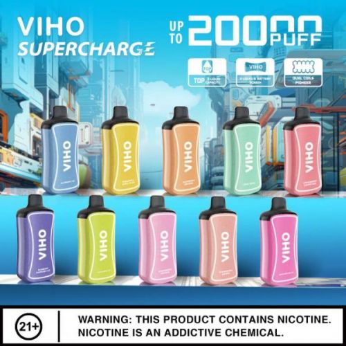 VIHO Supercharge 20,000 Puffs Disposable