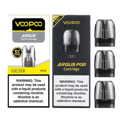 Voopoo Argus Pod 2mL Replacement Pod 3-Pack
