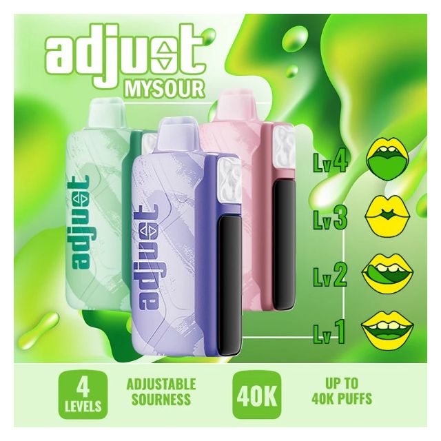 Adjust MySour 40,000 Puffs Disposable