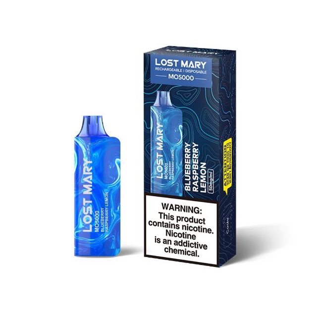 Lost Mary MO5000 by Elf Bar Blueberry Raspberry Lemon