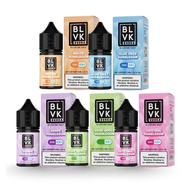 BLVK Salts 30mL Bubba Vape Juice