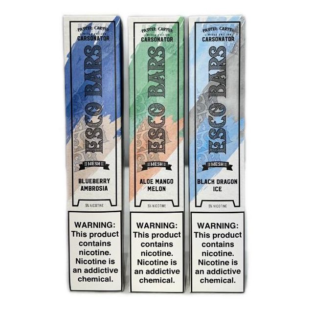 Carsonator x Esco Bars 2500 Puffs Single Disposable All Flavors